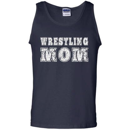 Wrestling Mom Mommy T-shirt Navy