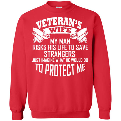 Veteran_s Wife My Man Risks His Life To Save Strangers Just Imagine What He Would Do To Protect Me Red