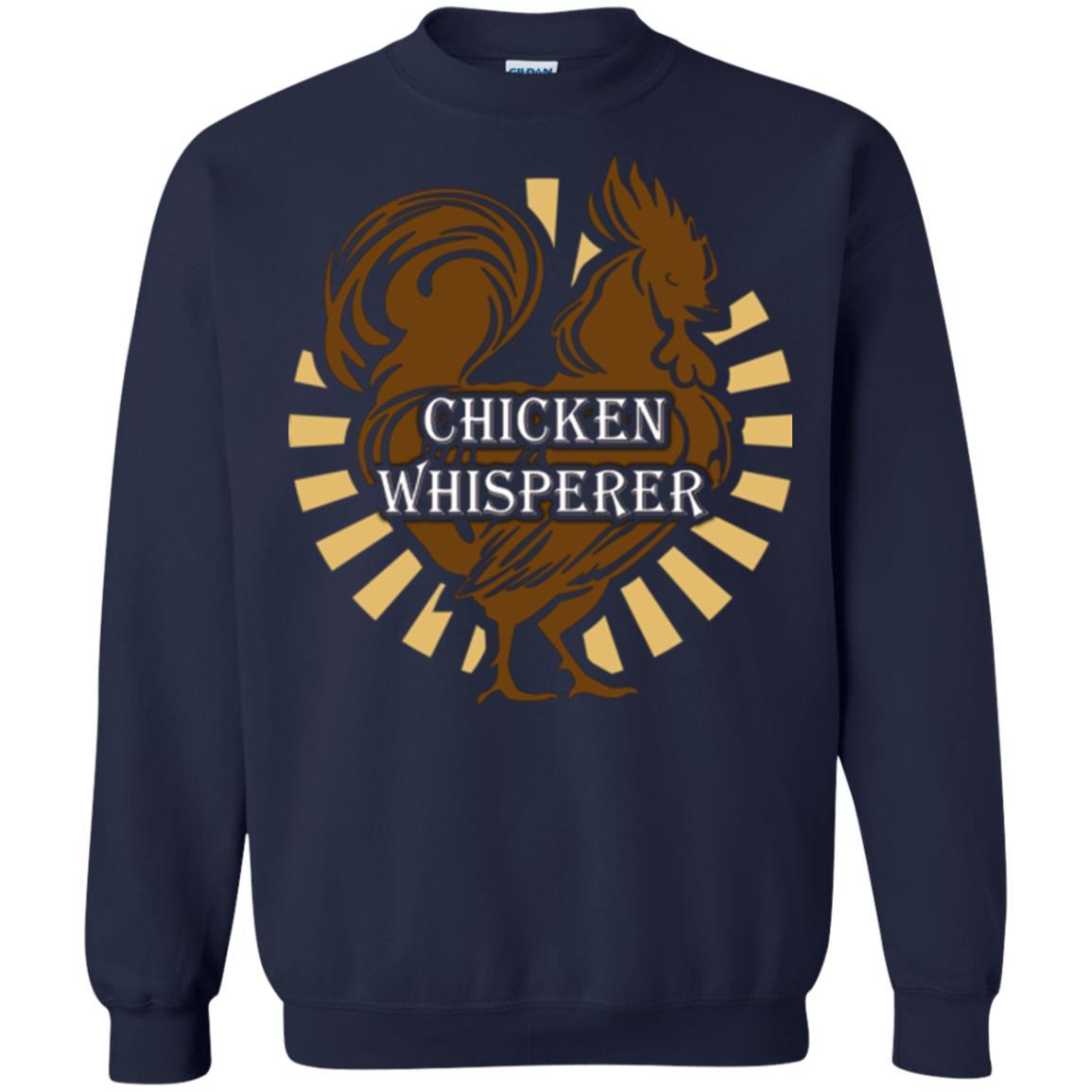 Farmer T-shirt Chicken Whisperer Navy