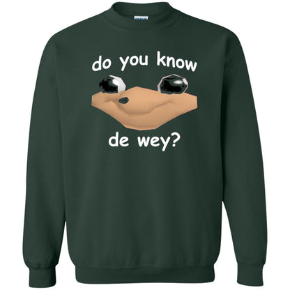 Ugandan Meme T-shirt Do You Know De Way Forest Green