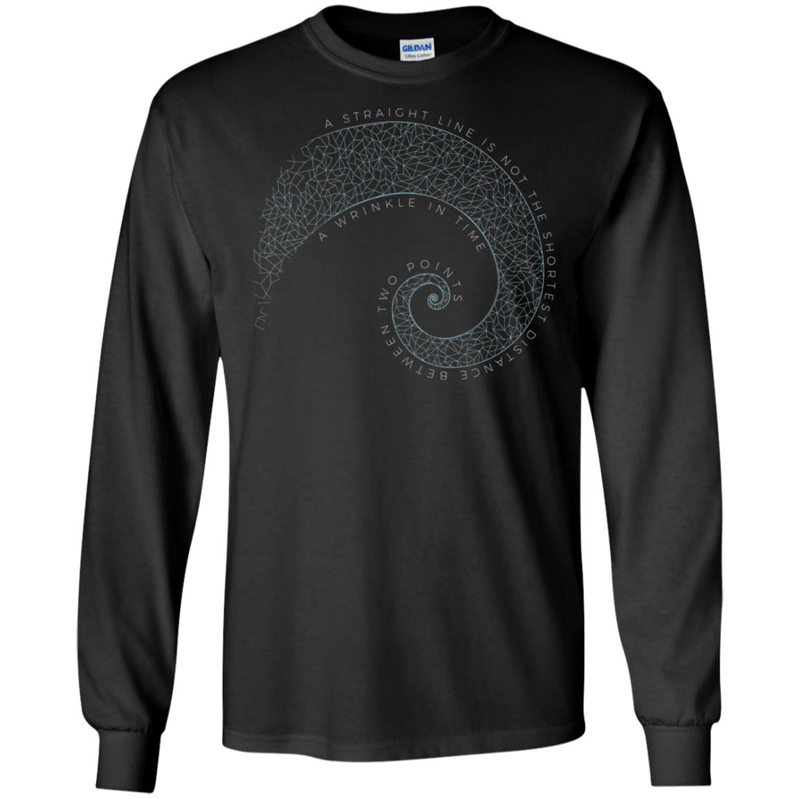 A Wrinkle In Time A Straight Line Movie Lover T-shirt Black
