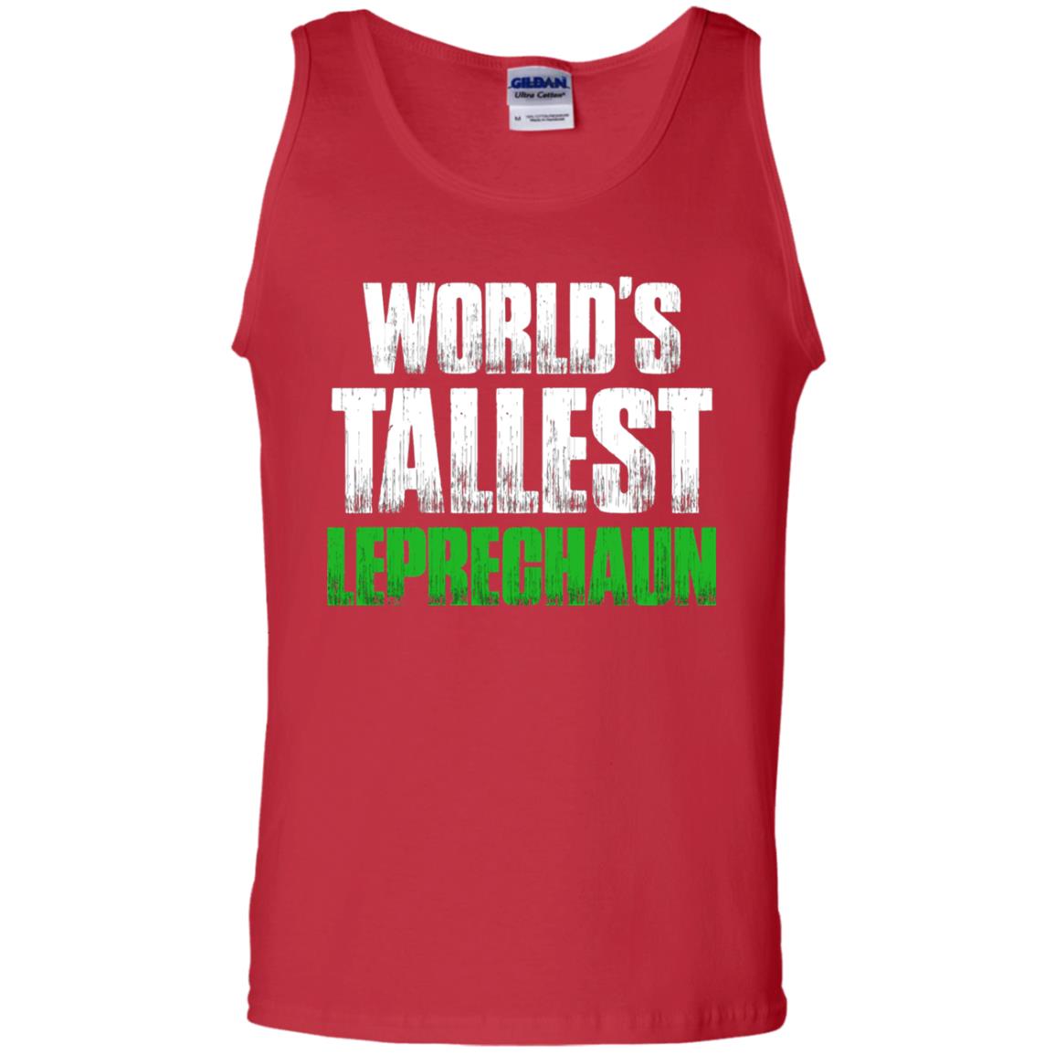 St. Patrick_s Day T-shirt World_s Tallest Leprechaun Red