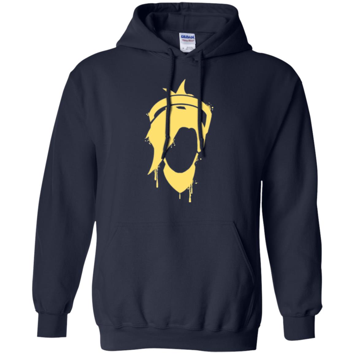 Overwatch Mercy Icon Spray T-shirt Navy