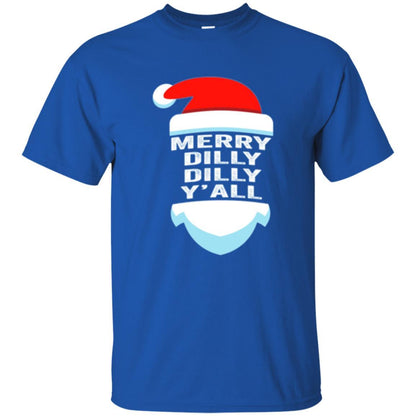 Christmas T-shirt Dilly Dilly Y_all Santa Claus Royal