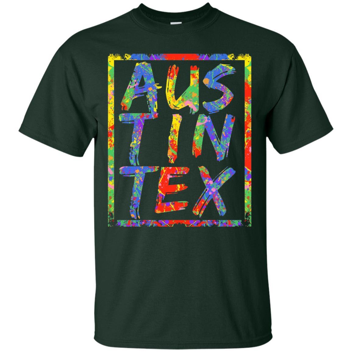Austin Texas T-shirt Forest Green