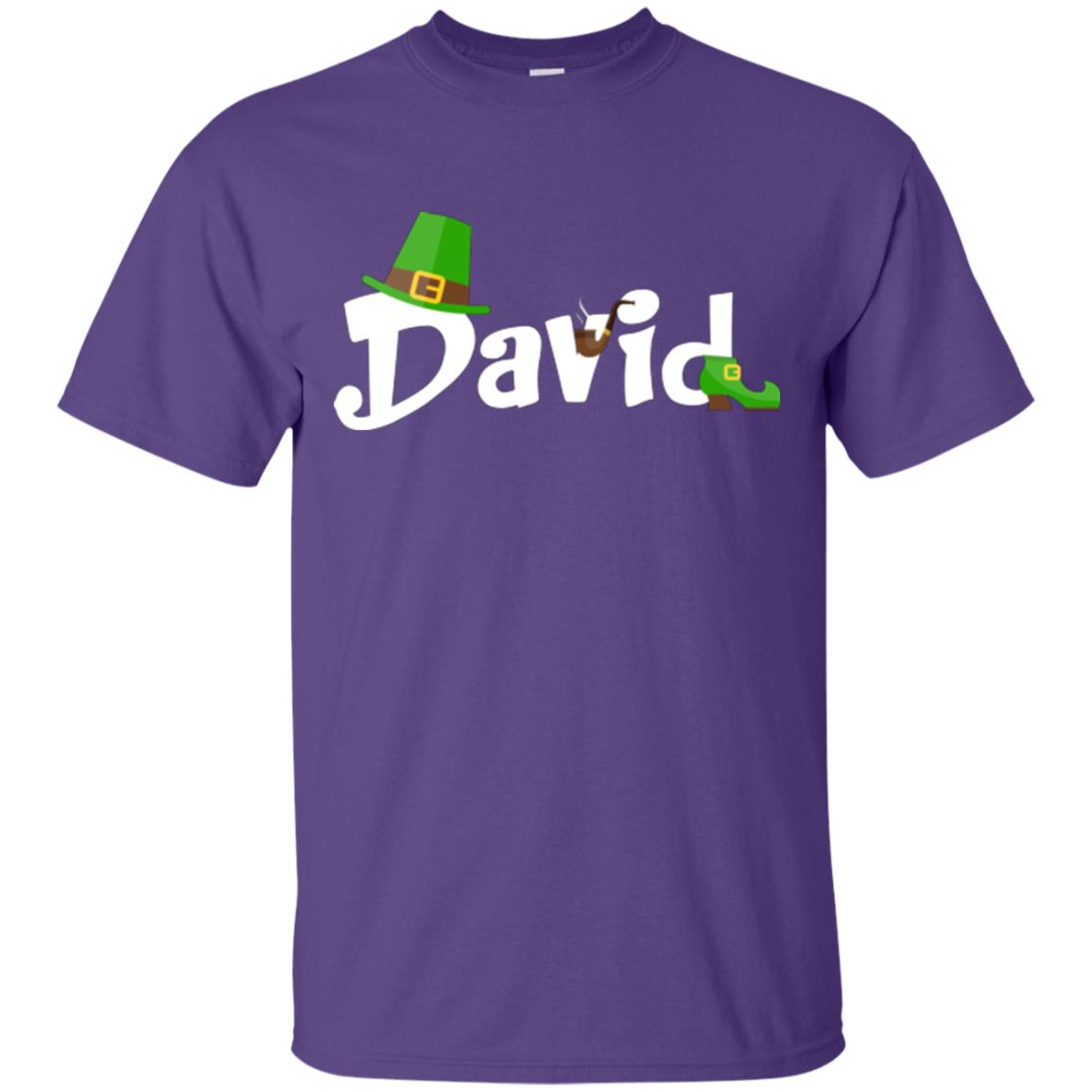 Saint David's Day T-shirt Purple