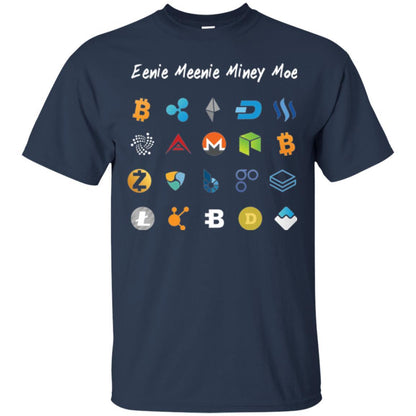 Bitcoin Litecoin Ethereum T-shirt Eenie Meenie Miney Moe