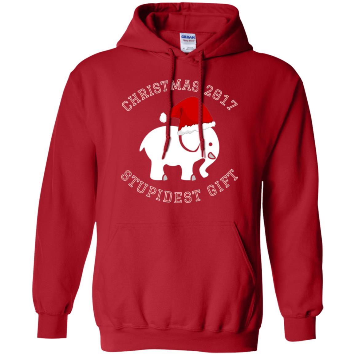 Elephant T-shirt Christmas 2017 T-shirt Red