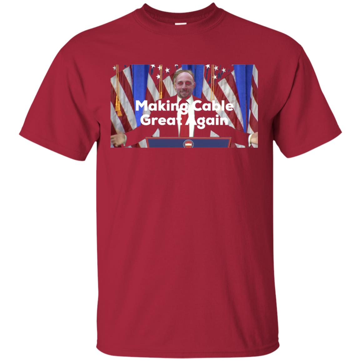 Makeing Cable Great Again T-shirt Cardinal