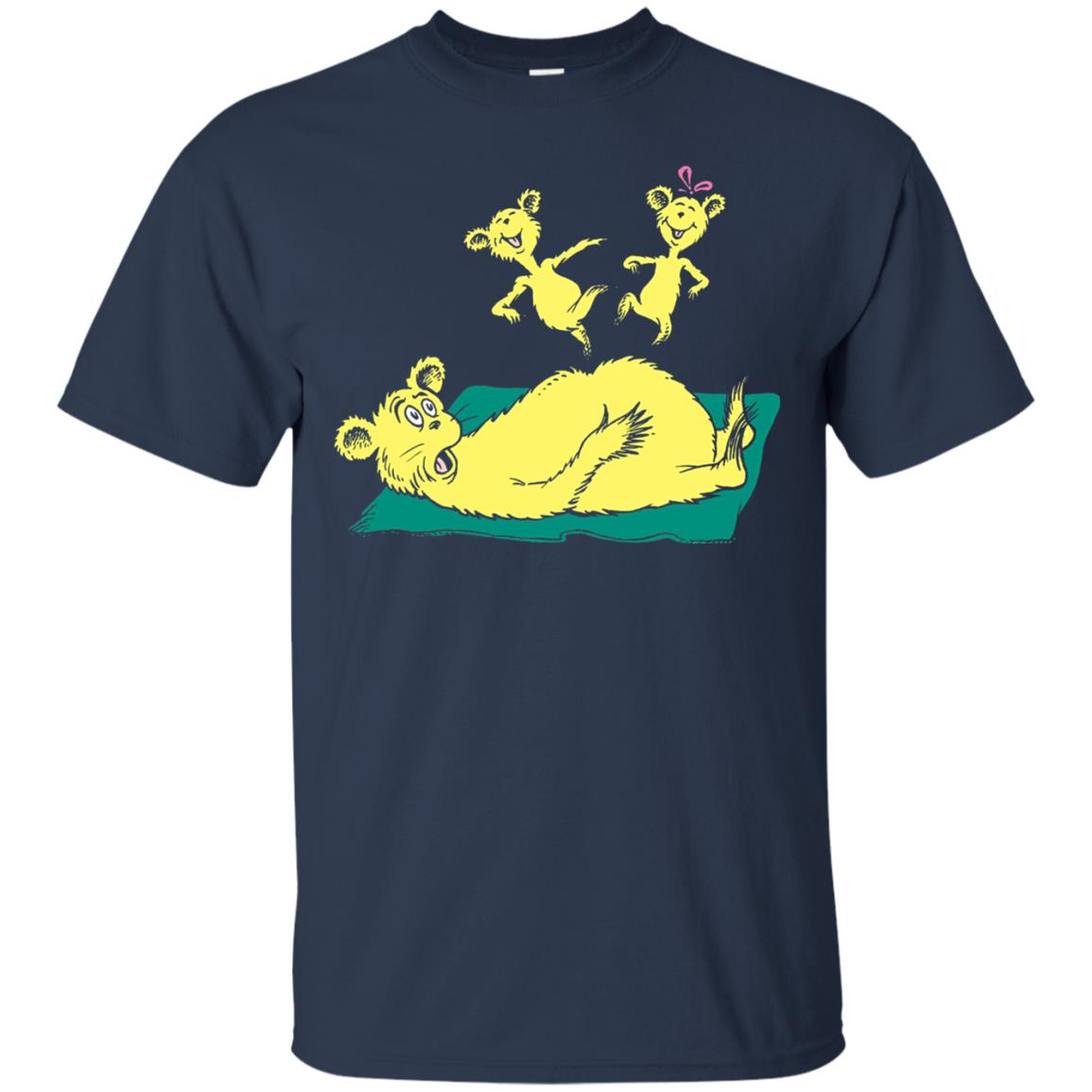 Dr. Seuss Hop On Pop Book Lover T-shirt Navy