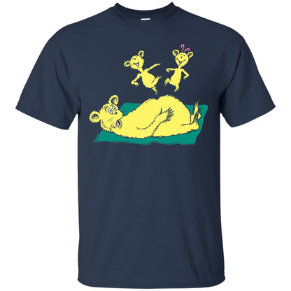 Dr. Seuss Hop On Pop Book Lover T-shirt Navy