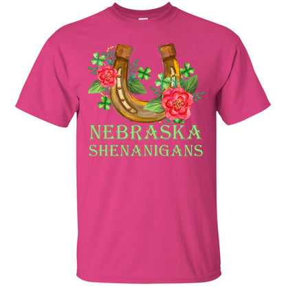Horse Lover T-shirt Nebraska Shenanigans Heliconia