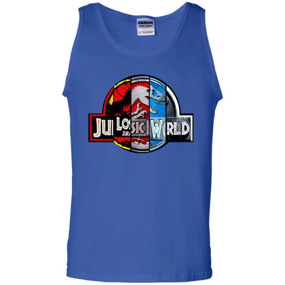 Jurassic World Movie Fan Shirt Royal