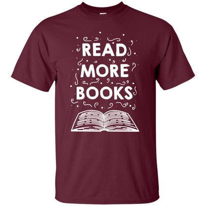 Read More Books Shirt Maroon