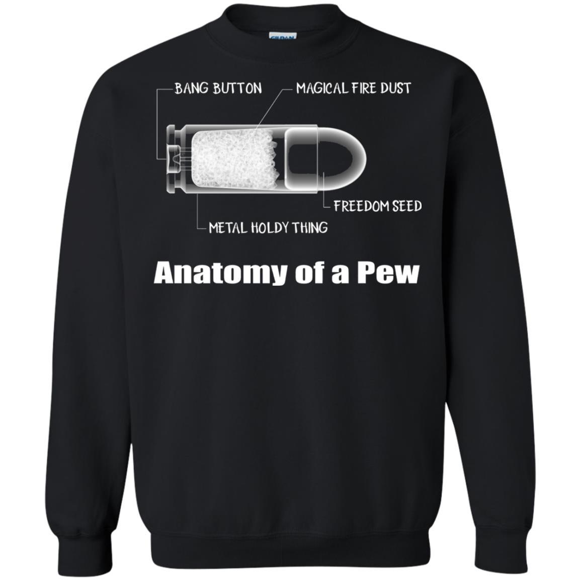 Bullet T-shirt The Anatomy Of A Pew Black