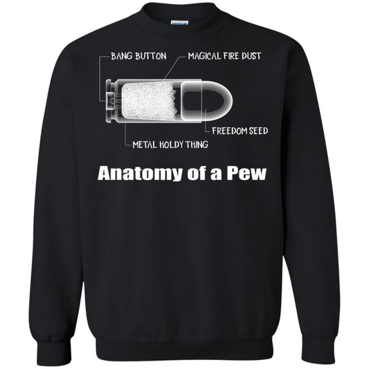 Bullet T-shirt The Anatomy Of A Pew Black
