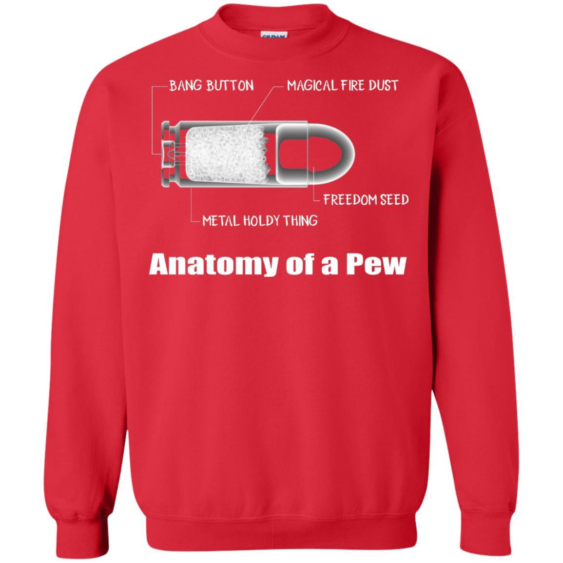 Bullet T-shirt The Anatomy Of A Pew Red