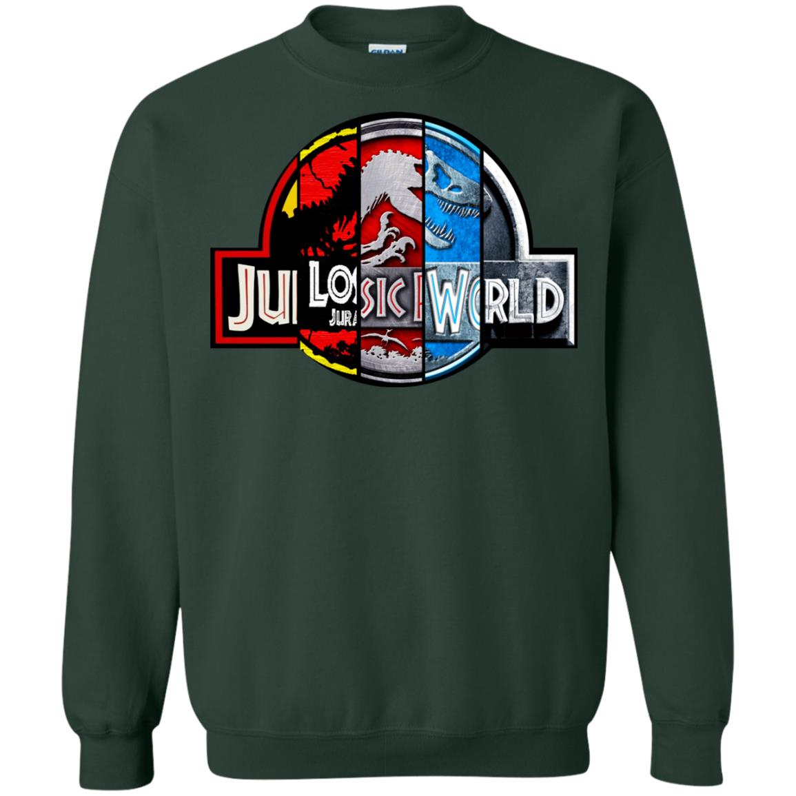 Jurassic World Movie Fan Shirt Forest Green