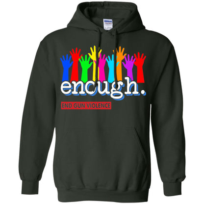 End Gun Violence Enough Gun Control T-shirt Forest Green