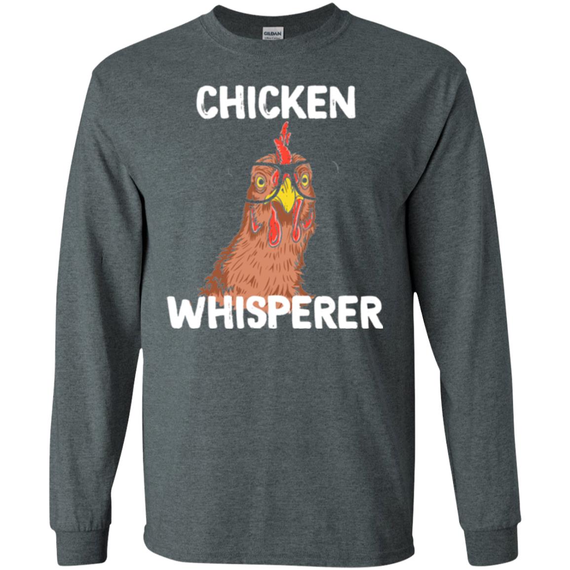 Chicken T-shirt Whisperer Dark Heather