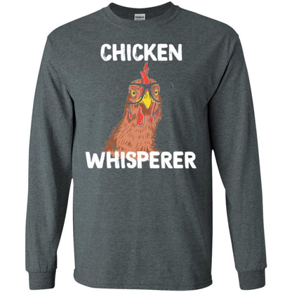 Chicken T-shirt Whisperer Dark Heather