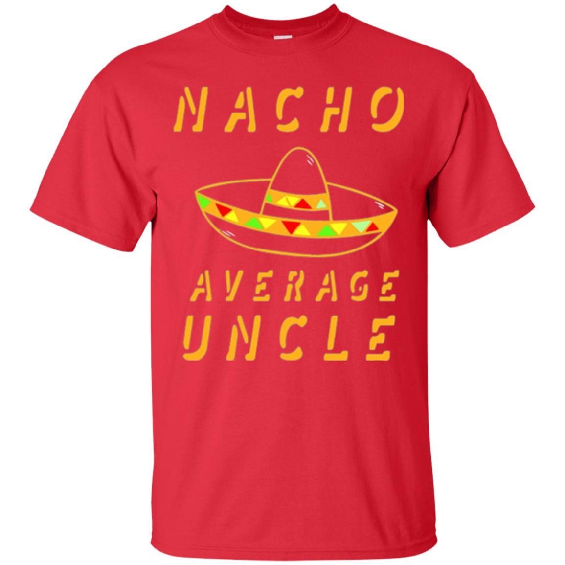 Family T-shirt Not Your Average Uncle Red