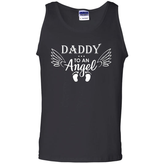 Daddy To An Angle Daddy In Heaven Shirt Black