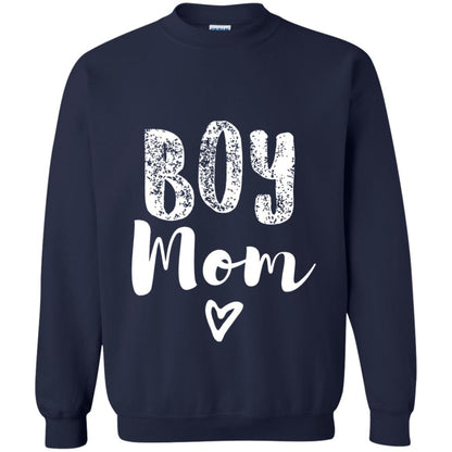Cute Boy Mom T-shirt Navy