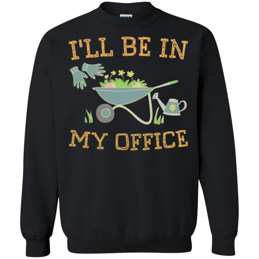 Gardeners T-shirt I_ll Be In My Office Black