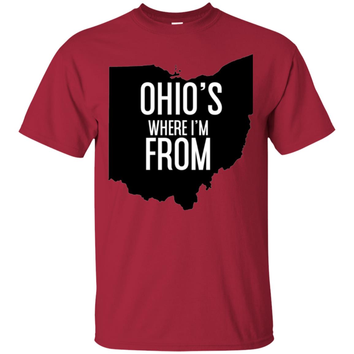 Ohio T-shirt Where I_m From Cardinal
