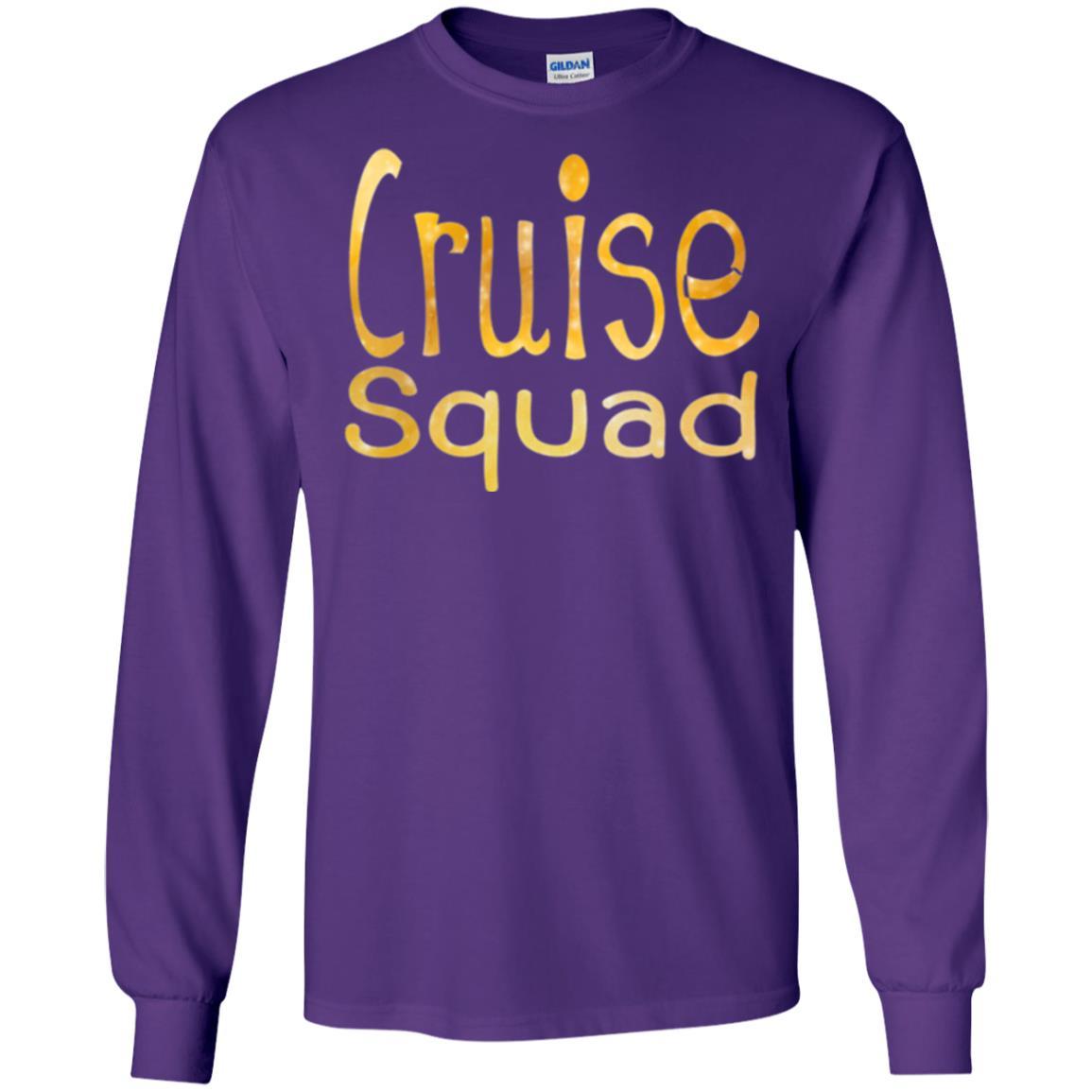 Cruise Squad T-shirt Funny Party Purple
