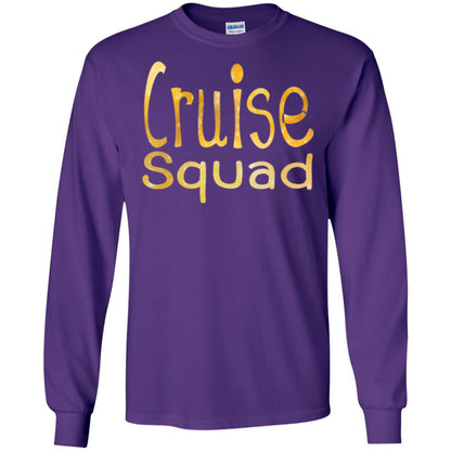 Cruise Squad T-shirt Funny Party Purple