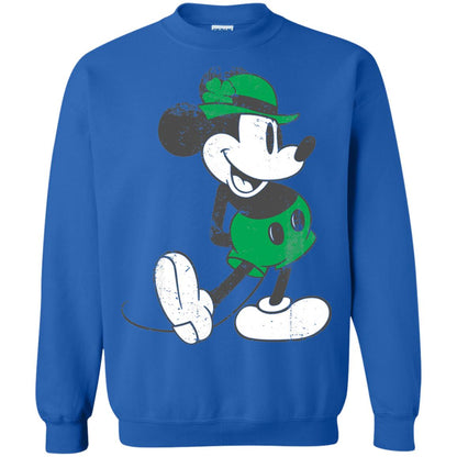 Mickey Mouse St. Patrick_s Day T-shirt Royal
