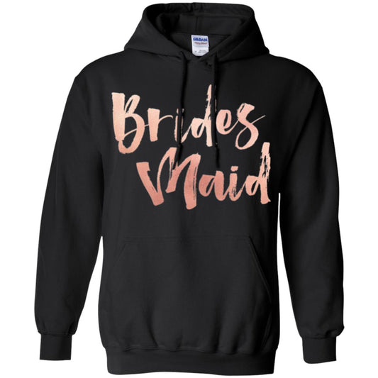 Bridal Shower Wedding Party Bridesmaid T-shirt Black