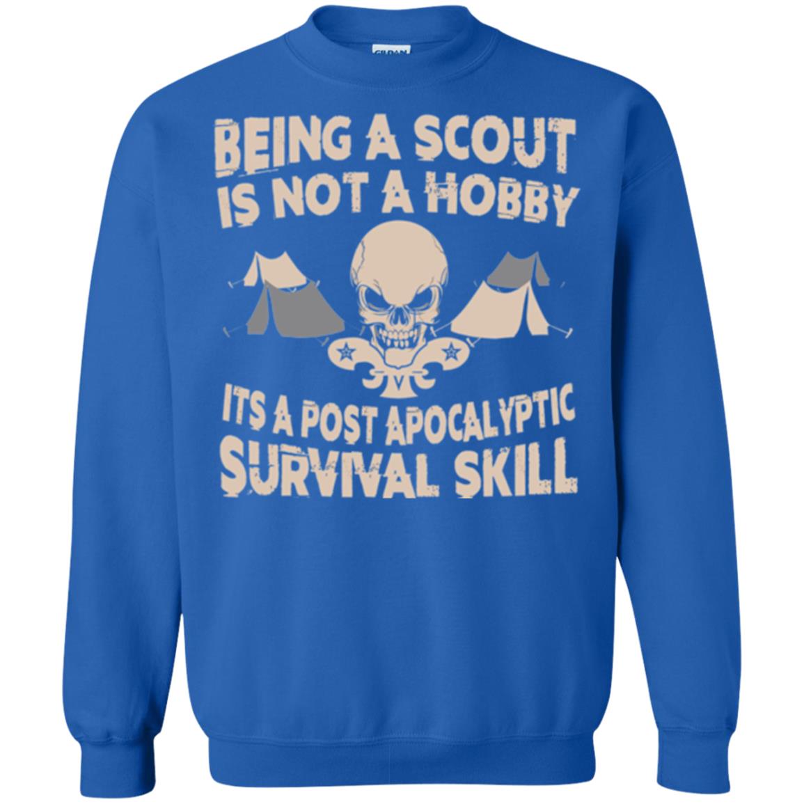 Being A Scout Is Not A Hobby T-shirt Royal