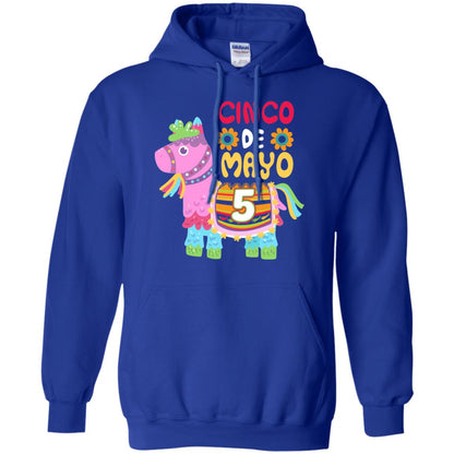 Cinco De Mayo Pinata Jockeys Horse Race 5th Birthday T-shirt Royal