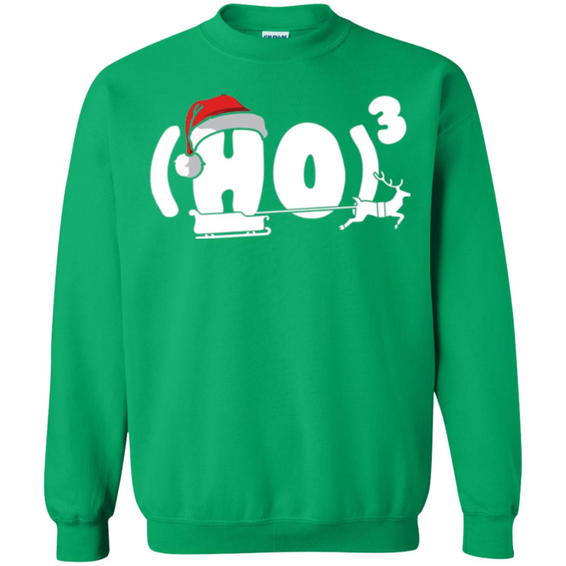 Christmas T-shirt Ho Ho Ho Irish Green