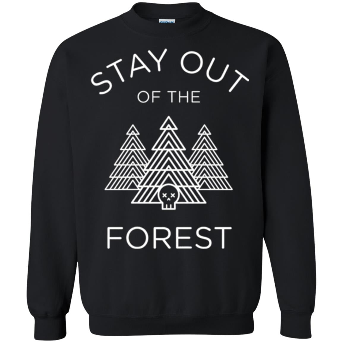 Murderino T-shirt -stay Out Of The Forest Black