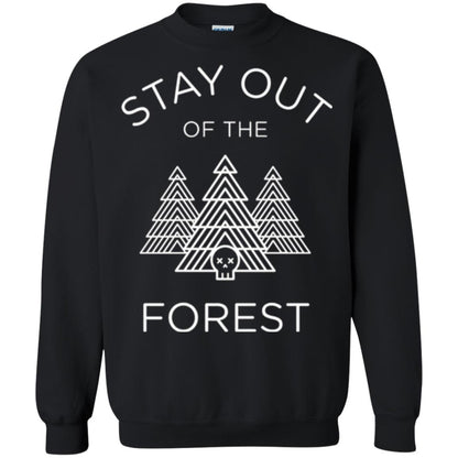 Murderino T-shirt -stay Out Of The Forest Black