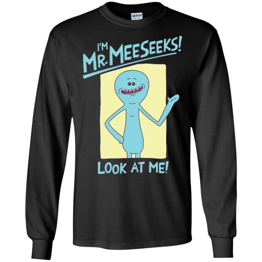 Film T-shirt I'm Mr. Meeseeks Look At Me Black