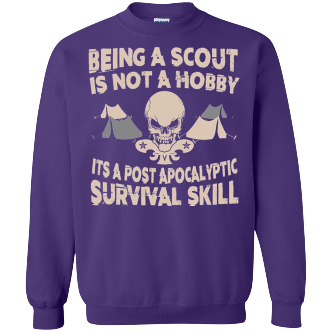 Being A Scout Is Not A Hobby T-shirt Purple