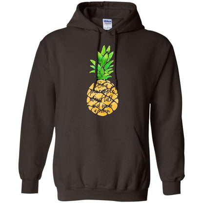Funny Pineapple T-shirt Dark Chocolate