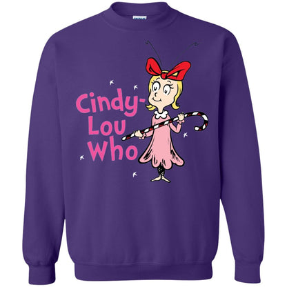 Dr. Seuss Cindy-lou Who T-shirt Purple