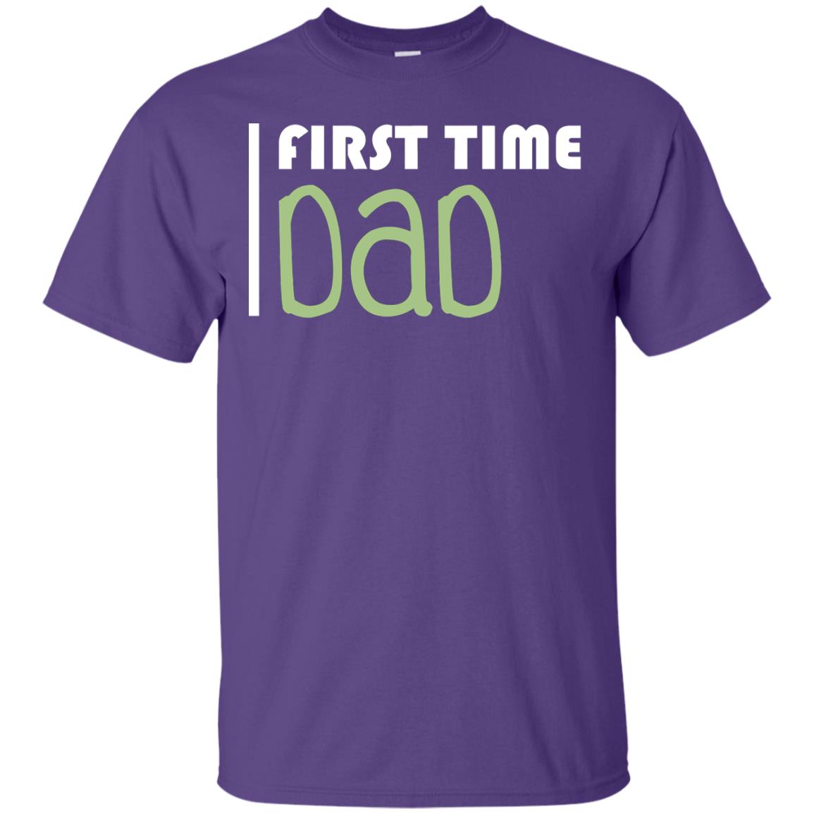 First Time Dad New Dad Shirt Purple