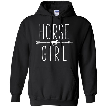 Horse Girl T-shirt I Love My Horses Racing Riding Black