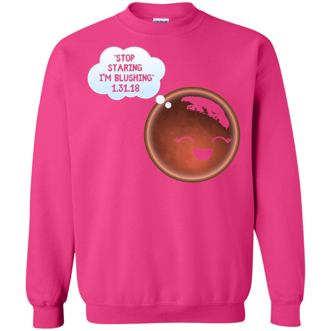 Celestial Total Lunar Eclipse 2018 T-shirt Funny Meme Heliconia