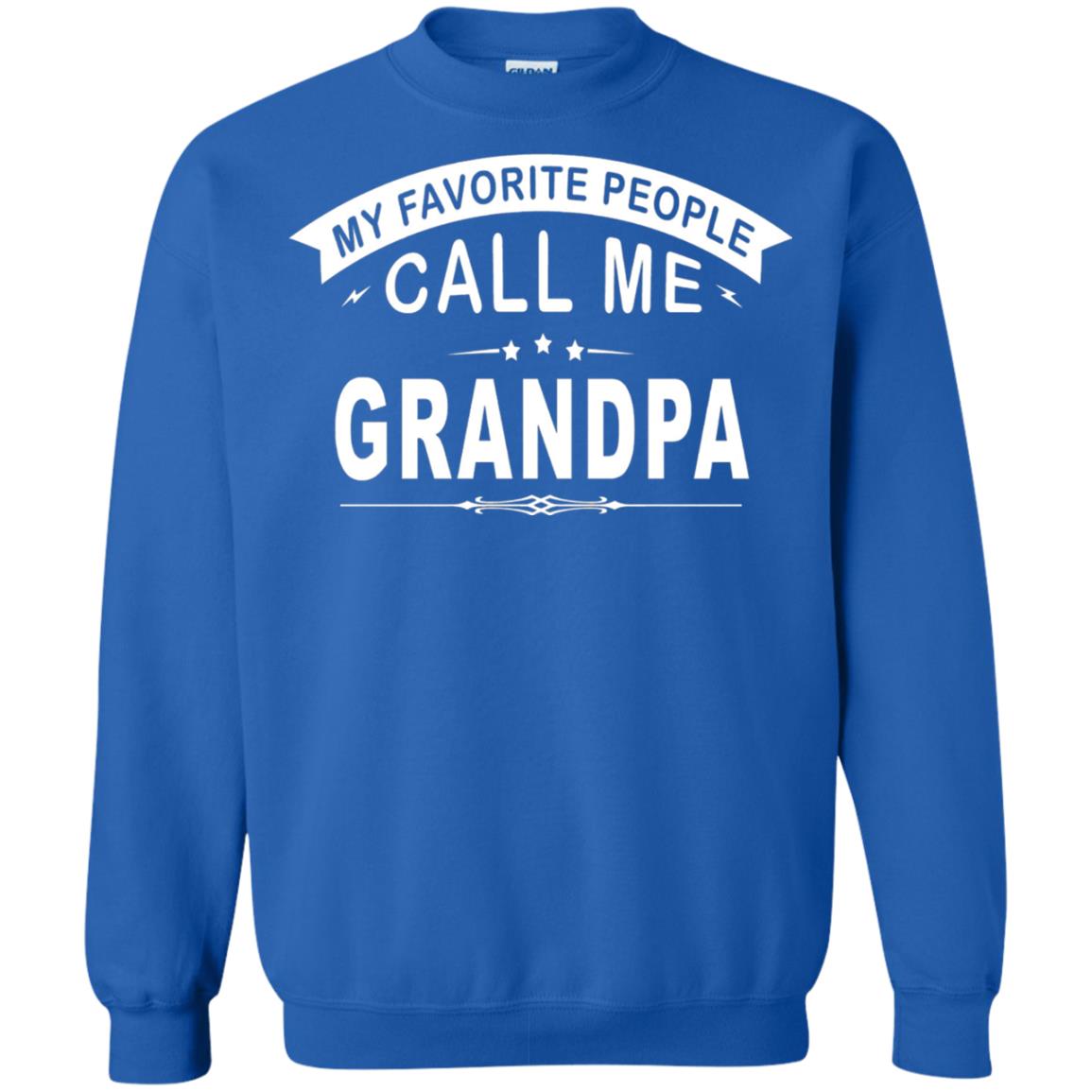 My Favorite People Call Me Grandpa Papa T-shirt Royal