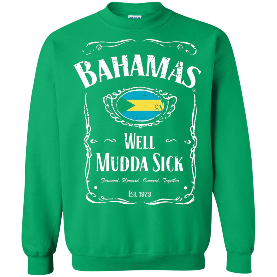 Vintage Bahamas Vacation T-shirt Well Mudda Sick Souvenir Irish Green