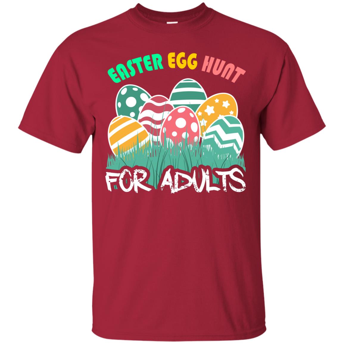 Easter Egg Hunt For Adults Easter Day T-shirt Cardinal