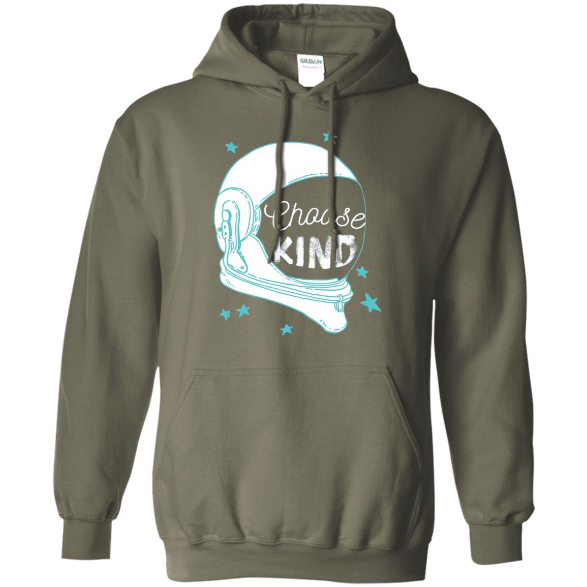 Choose Kindness Anti Bullyingt-shirt Military Green